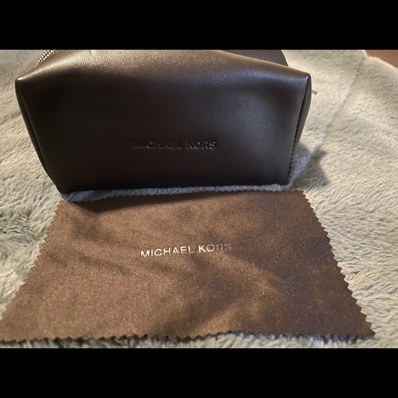 Michael Kors Accessories - Michael Kors soft sunglasses case and cleaning cloth, faux leather